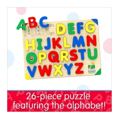 AreYouGame Eco Alphabet Adventure Lift & Learn Puzzle - 26 Pc* Puzzles|Marvel
