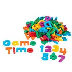 Educators Resource Educational Insights AlphaMagnets & MathMagnets - Multi-Colored - 126 Pieces* Preschool Education Toys & Activities