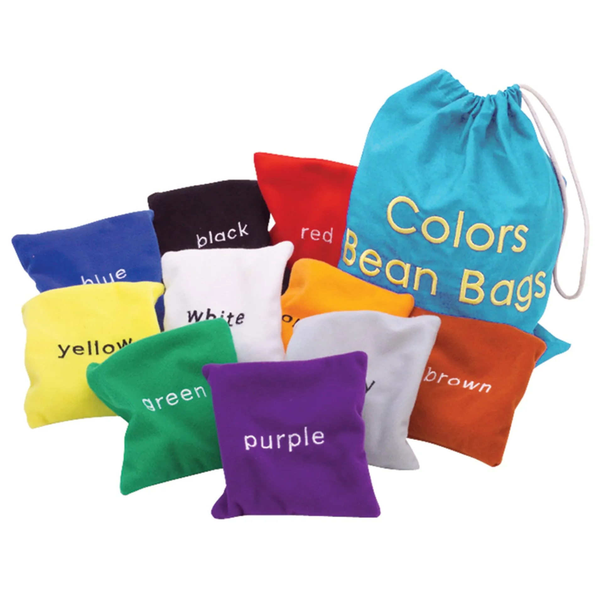 Educators Resource Educational Insights Colorful Learning Bean Bags - 10 Vibrant Colors* Preschool Education Toys & Activities
