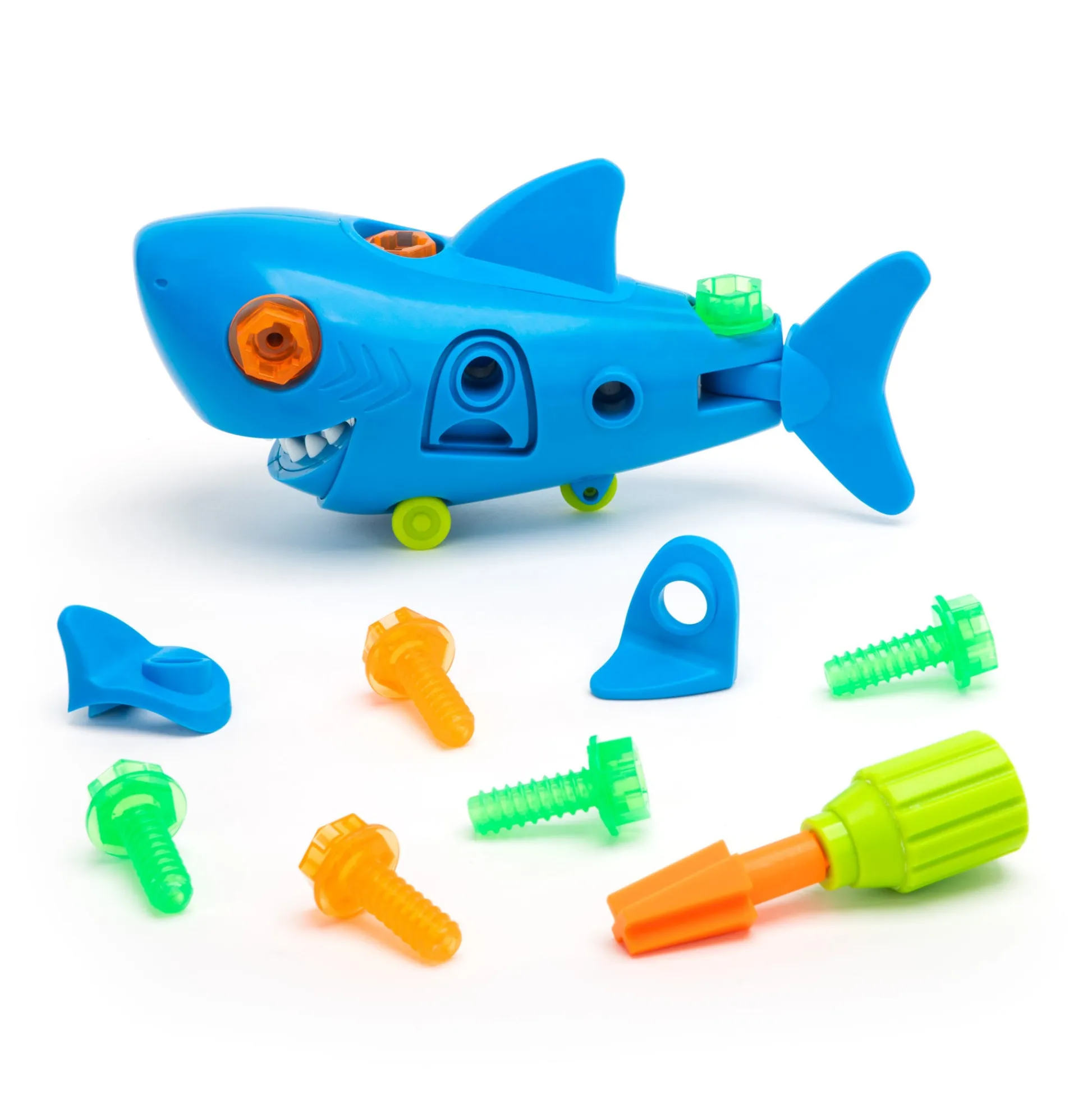 Educators Resource Educational Insights Design & Drill Shark - Interactive Building Toy* Preschool Education Toys & Activities