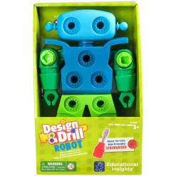 Educators Resource Educational Insights Design & Drill Robot - Colorful Construction Fun* Preschool Education Toys & Activities
