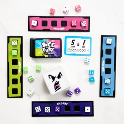 Educators Resource Educational Insights Dice of Fury Fast-Paced Dice Game* Dice, Roll & Write Games