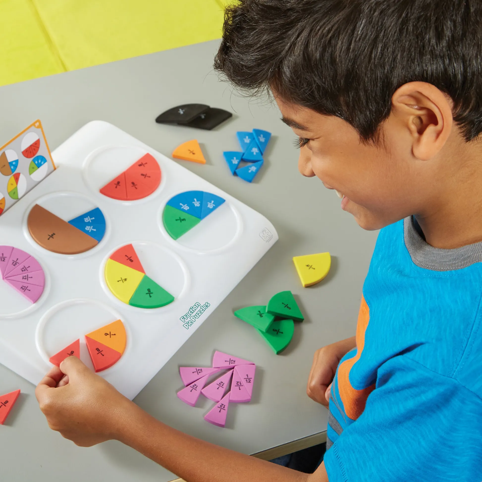 Educators Resource Educational Insights Fraction Pie Puzzles - Engaging Math Learning Toy* Math Toys|Math, Counting & Time