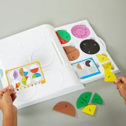Educators Resource Educational Insights Fraction Pie Puzzles - Engaging Math Learning Toy* Math Toys|Math, Counting & Time