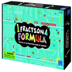 AreYouGame Educational Insights Fraction Formula Game - Visual Math Learning Set* Math Toys|Math, Counting & Time