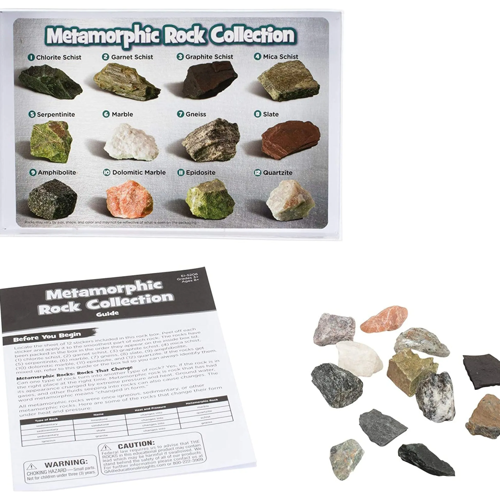 Educators Resource Educational Insights GeoSafari Rock and Fossil Explorer Set - 57 Pieces* Science & Discovery
