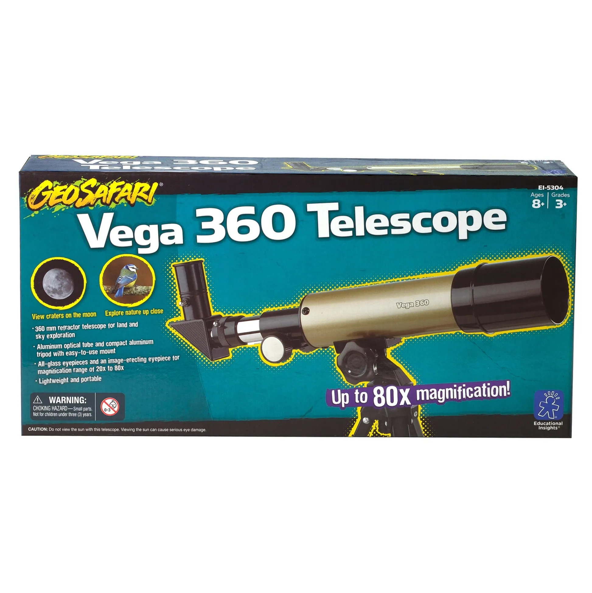 Educators Resource Educational Insights GeoSafari Vega 360 Telescope - Discovery Kit* Science & Discovery