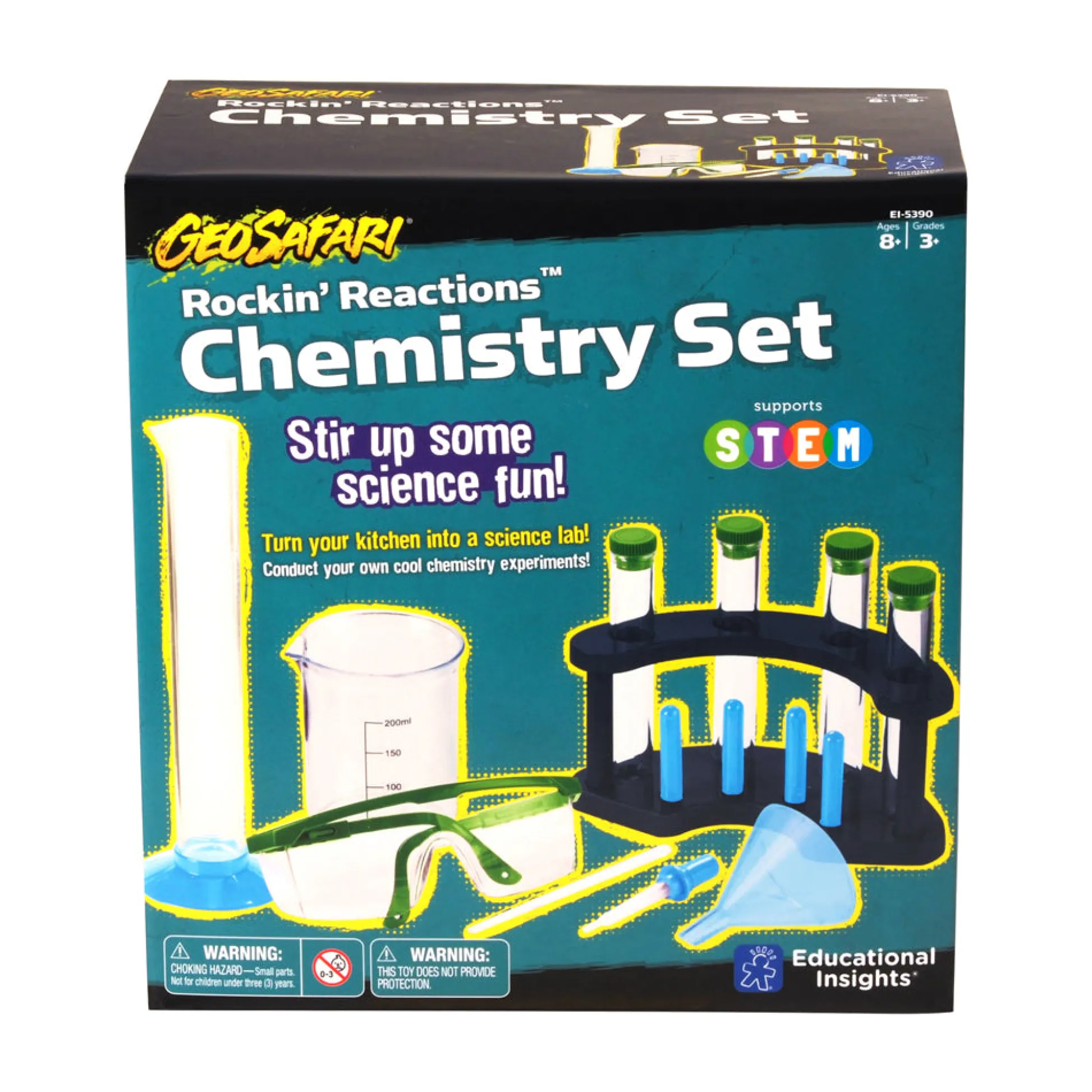 AreYouGame Educational Insights GeoSafari Rockin' Reactions Chemistry Set* Science & Discovery