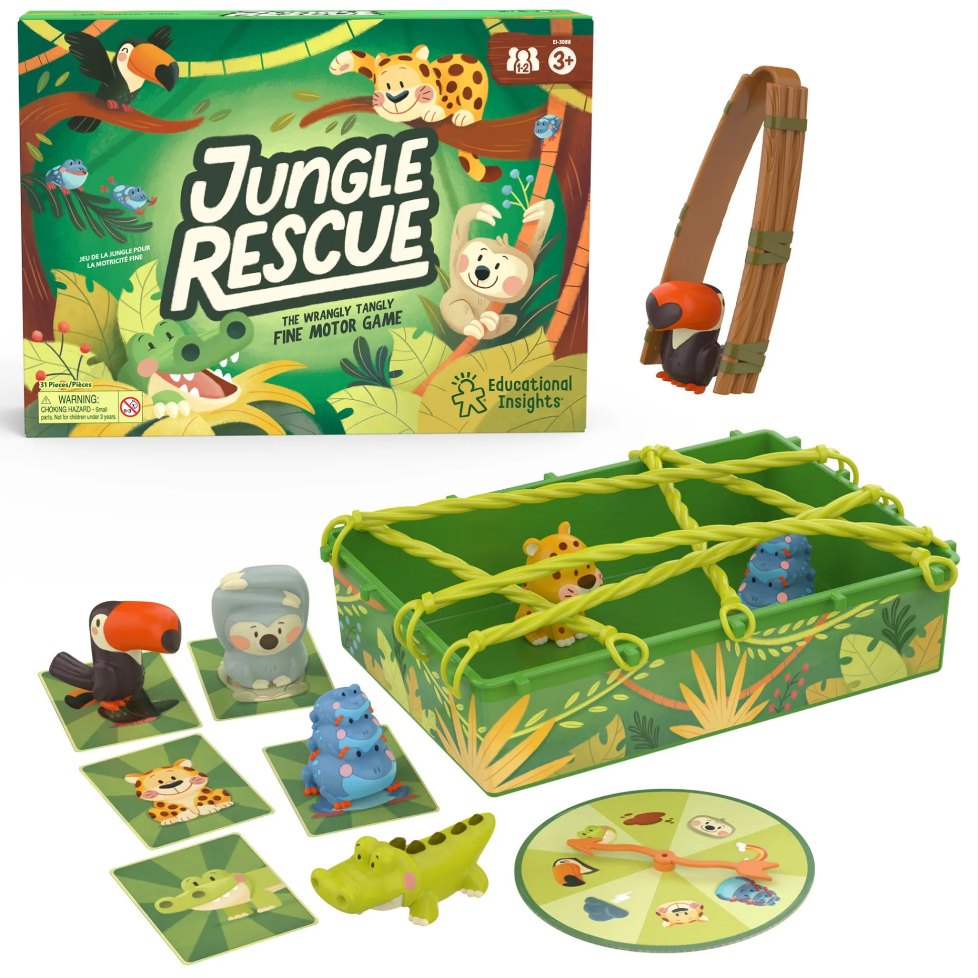 Educators Resource Educational Insights Jungle Rescue Animal Game* Preschool Education Toys & Activities