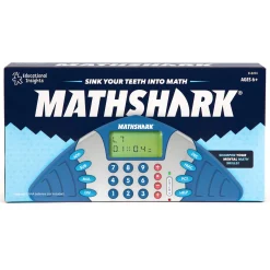 Educators Resource Educational Insights MathShark Handheld Electronic Math Game for Kids* Math Toys|Math, Counting & Time