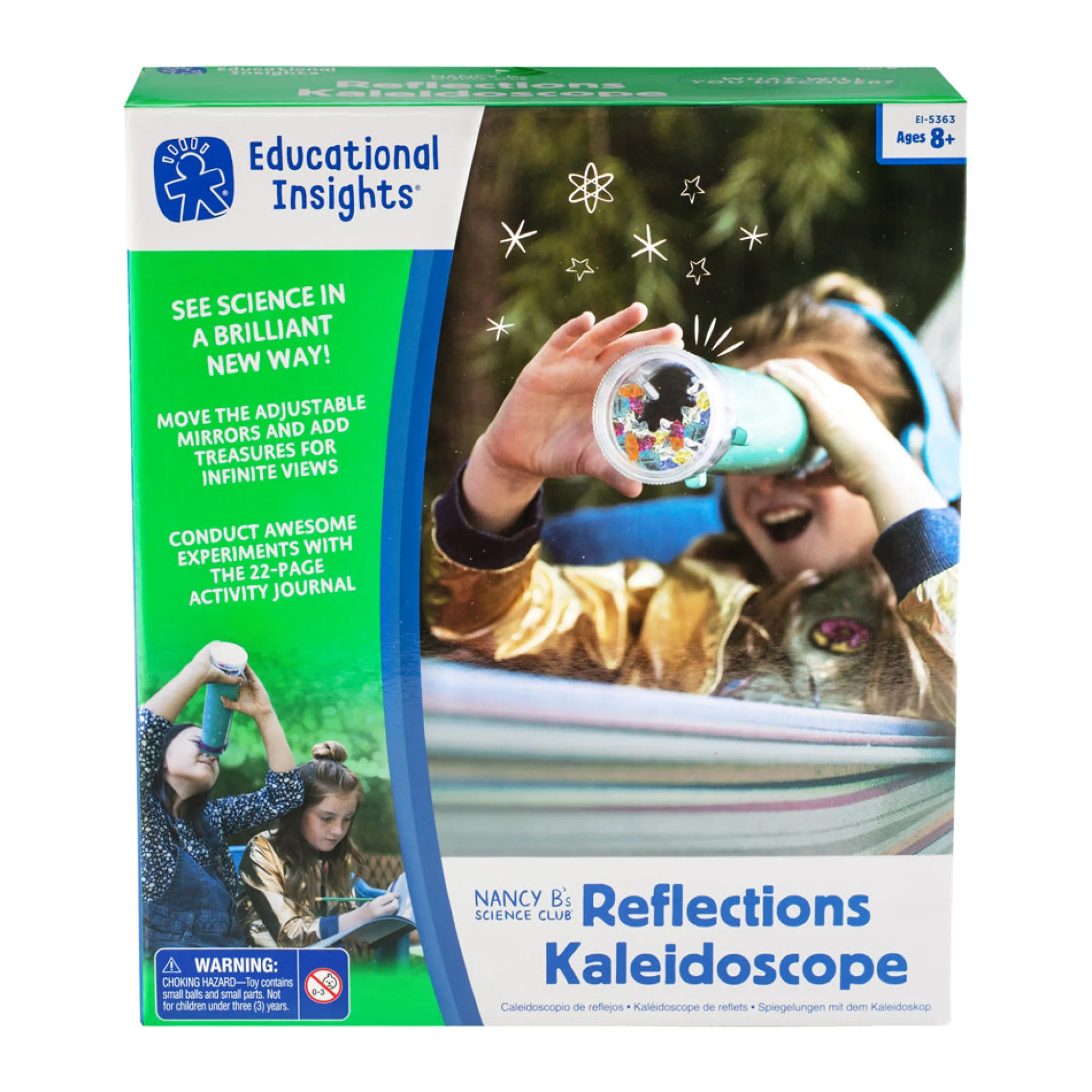 AreYouGame Educational Insights Nancy B's Science Club Reflections Kaleidoscope & Telescope Kit* Science & Discovery