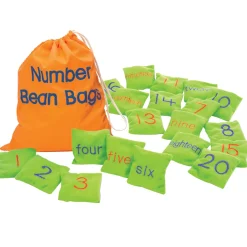 Educators Resource Educational Insights Number Bean Bags - Color-Coded Math Play Set* Preschool Education Toys & Activities