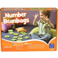 Educators Resource Educational Insights Number Bean Bags - Color-Coded Math Play Set* Preschool Education Toys & Activities