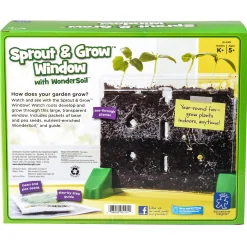 Educators Resource Educational Insights Sprout & Grow Window Plant Science Kit* Science & Discovery