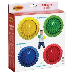 Educators Resource Edushape Sensory Opaque Balls – Colorful Textured Set for Infants* Developmental Toys