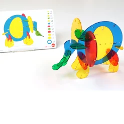 Educators Resource edxeducation Interlocking Rainbow Pebbles - Creative Building Set* Preschool Building Sets & Blocks|Preschool Education Toys & Activities