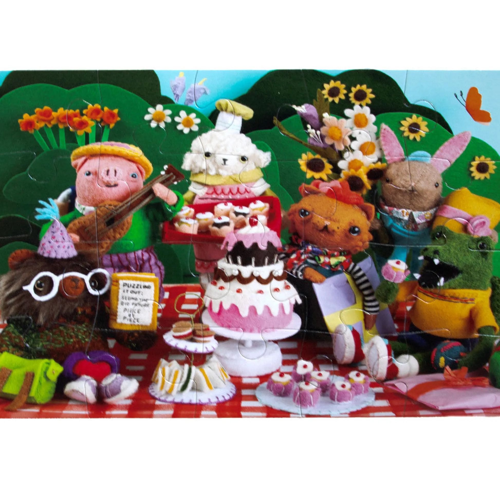 Flat River Group eeBoo Cake Party 20 Piece Jigsaw Puzzle for Kids, Age 3+* Puzzles