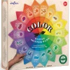 Flat River Group eeBoo Color Puzzle Spinner Game - Educational Toy, 24 Pieces, Ages 3+* Toddler & Preschool Games & Puzzles|Puzzles
