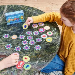 Flat River Group eeBoo Little Gemstones Memory & Matching Game for Kids Ages 5+* Toddler & Preschool Games & Puzzles