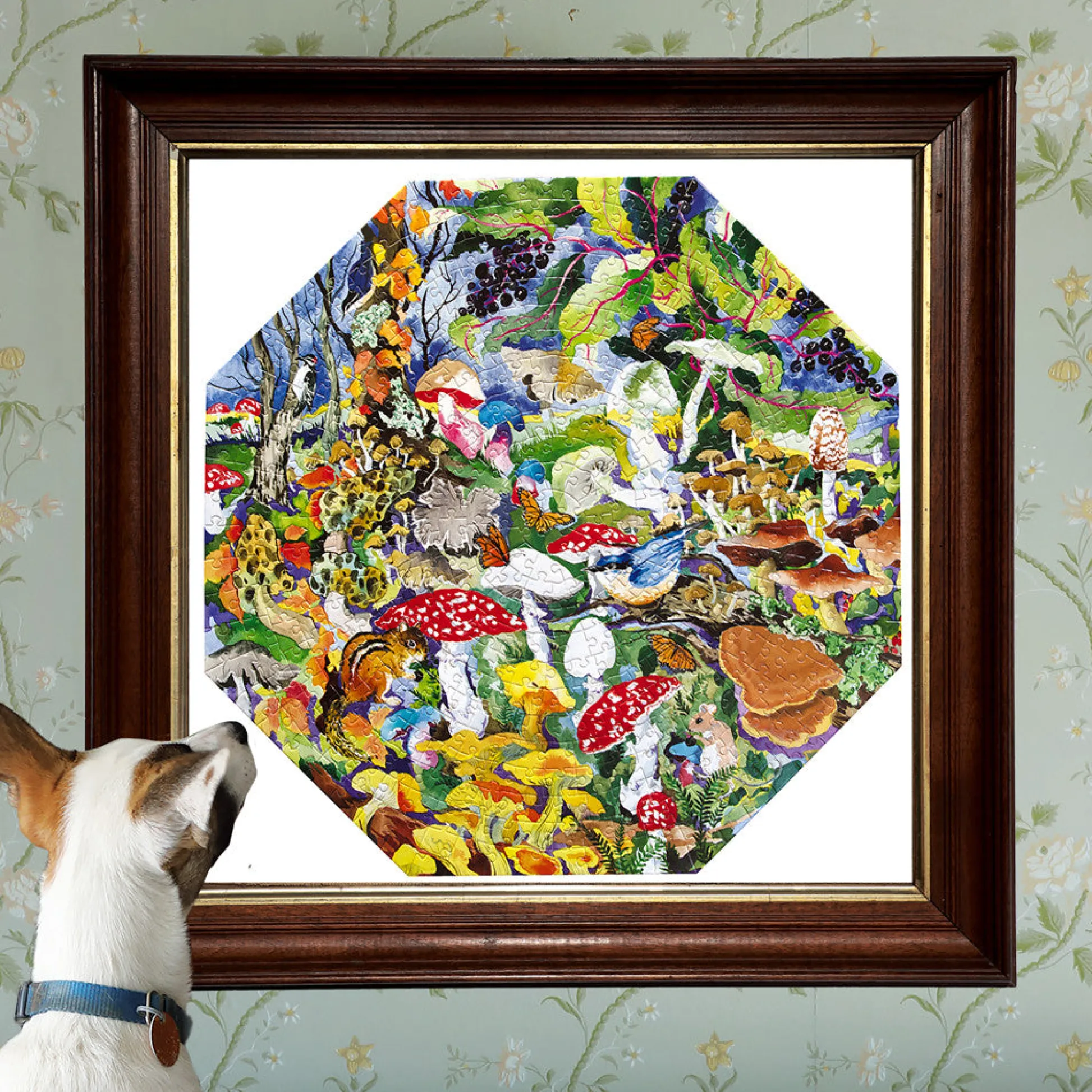 Flat River Group eeBoo Piece & Love: Poisonous Mushrooms Jigsaw - 500 pc* Puzzles
