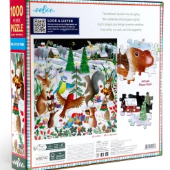 Flat River Group eeBoo Piece & Love: The Little Tree 1000-Piece Puzzle* Puzzles