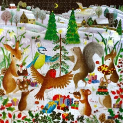 Flat River Group eeBoo Piece & Love: The Little Tree 1000-Piece Puzzle* Puzzles