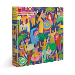 Flat River Group eeBoo Piece and Love Celebration 1000-Piece Jigsaw Puzzle* Puzzles