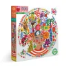 Flat River Group eeBoo Piece and Love Positivity 500-Piece Round Jigsaw Puzzle* Puzzles
