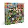 Flat River Group eeBoo Piece and Love Urban Gardening 1000-Piece Square Jigsaw Puzzle* Puzzles