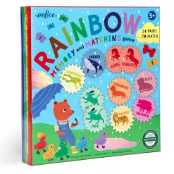 Flat River Group eeBoo Rainbow Memory Matching Game - Educational Color Recognition Set* Board Games|Role-Playing Games