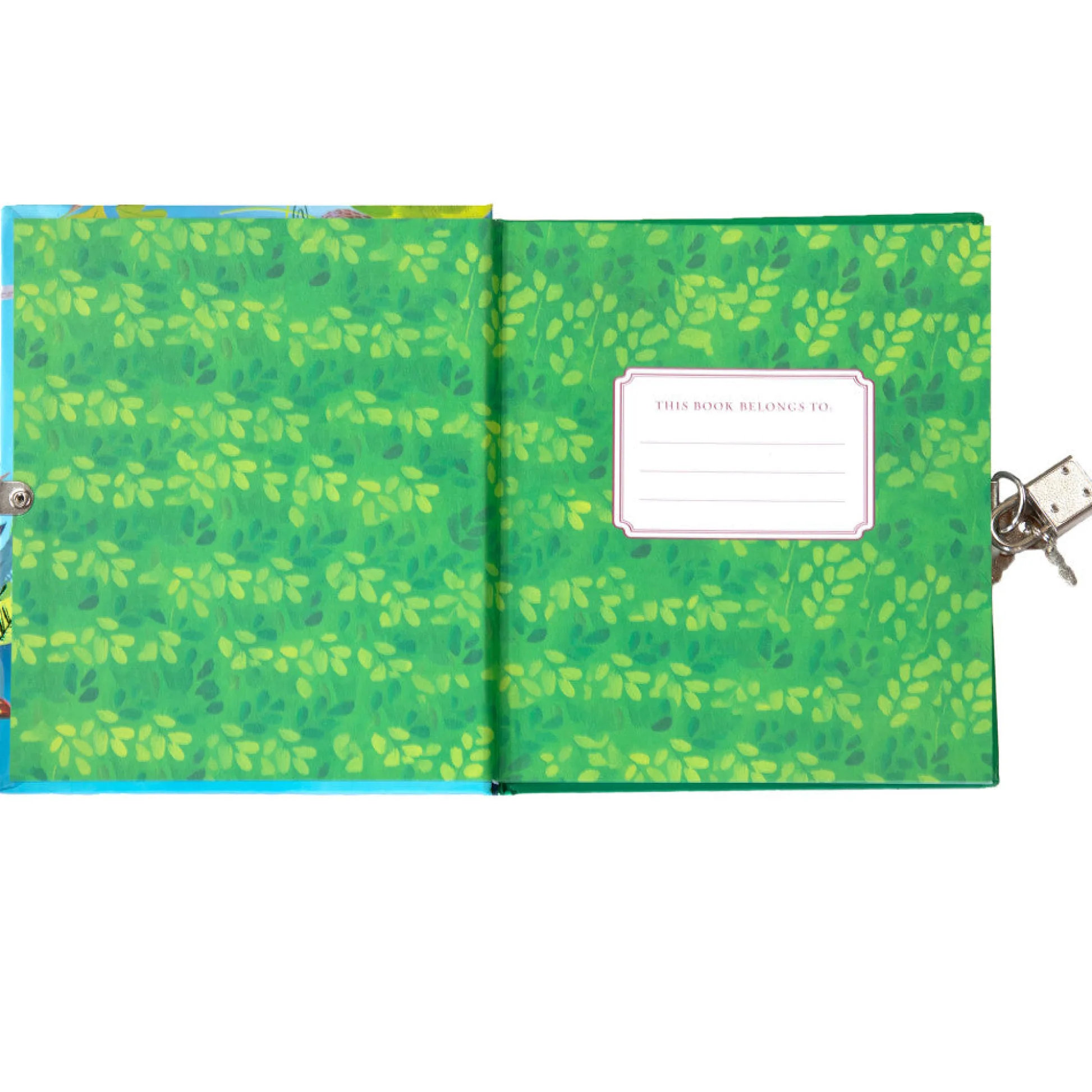 Flat River Group eeBoo Rainforest Animals Foiled Locking Journal - Kids Diary* Coloring Books & Activity Books