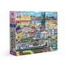 Flat River Group eeBoo Within the City Giant Floor Puzzle - 48 pc* Puzzles