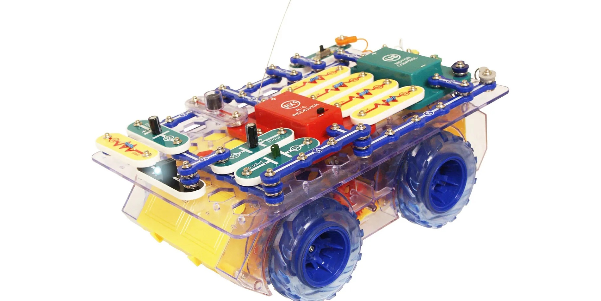 Educators Resource Elenco Snap Circuits Snap Rover - Wireless Remote Controlled Educational Toy* Science & Discovery