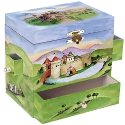 The Distribution Solutions Enchantmints Dragon Castle Musical Jewelry Box for Girls* Dress Up