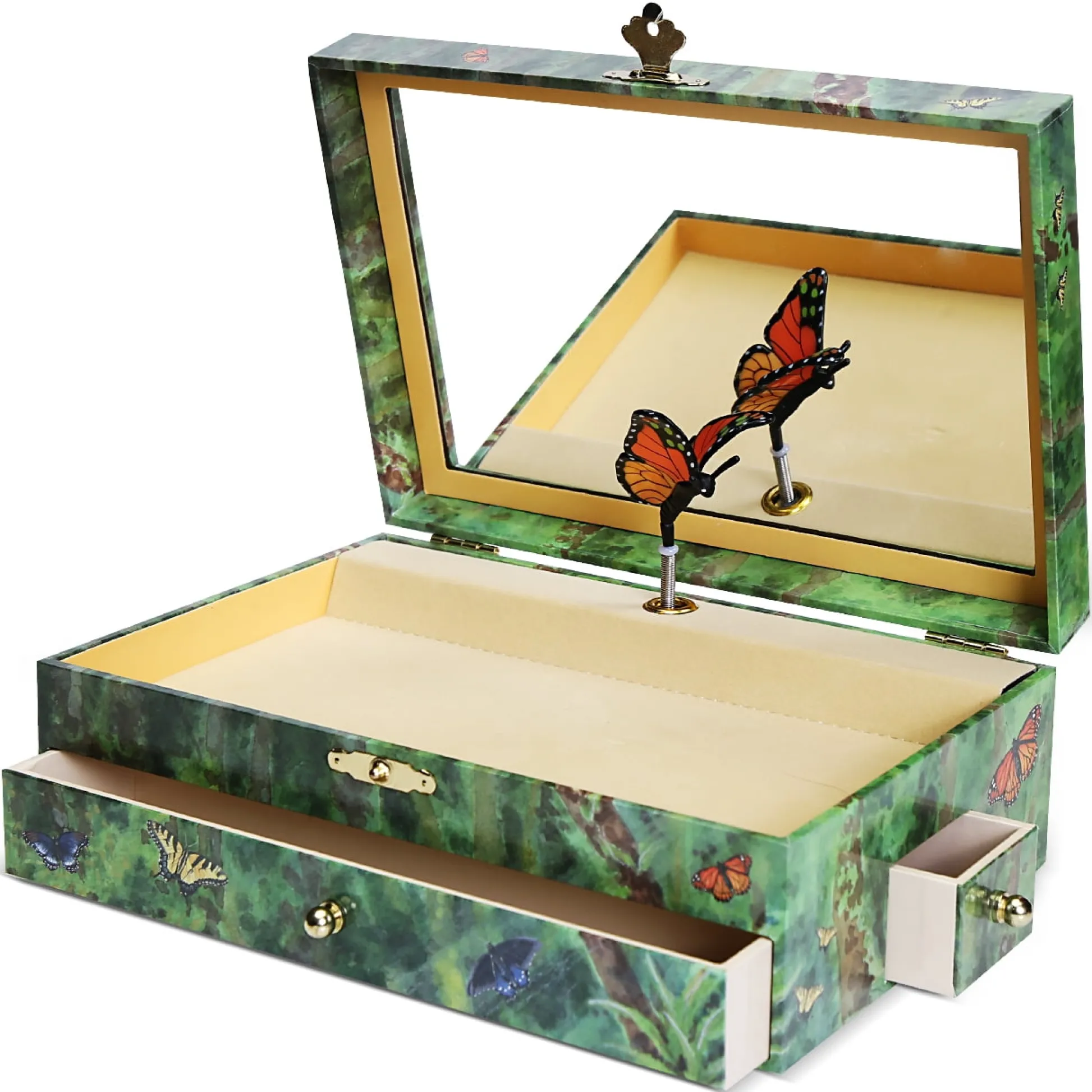 The Distribution Solutions Enchantmints Papillon Butterfly Music Jewelry Box for Girls* Doll Houses, Furniture & Accessories|Stuffed Animals & Plush Toys