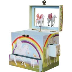 The Distribution Solutions Enchantmints Pegasus Musical Jewelry Box - Unicorn and Fantasy Gifts for Girls* Miniature & Collectible Dolls|Stuffed Animals & Plush Toys