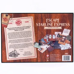 Professor Puzzle Escape from the Starline Express V2 Mystery Board Game* Role-Playing Games|Board Games