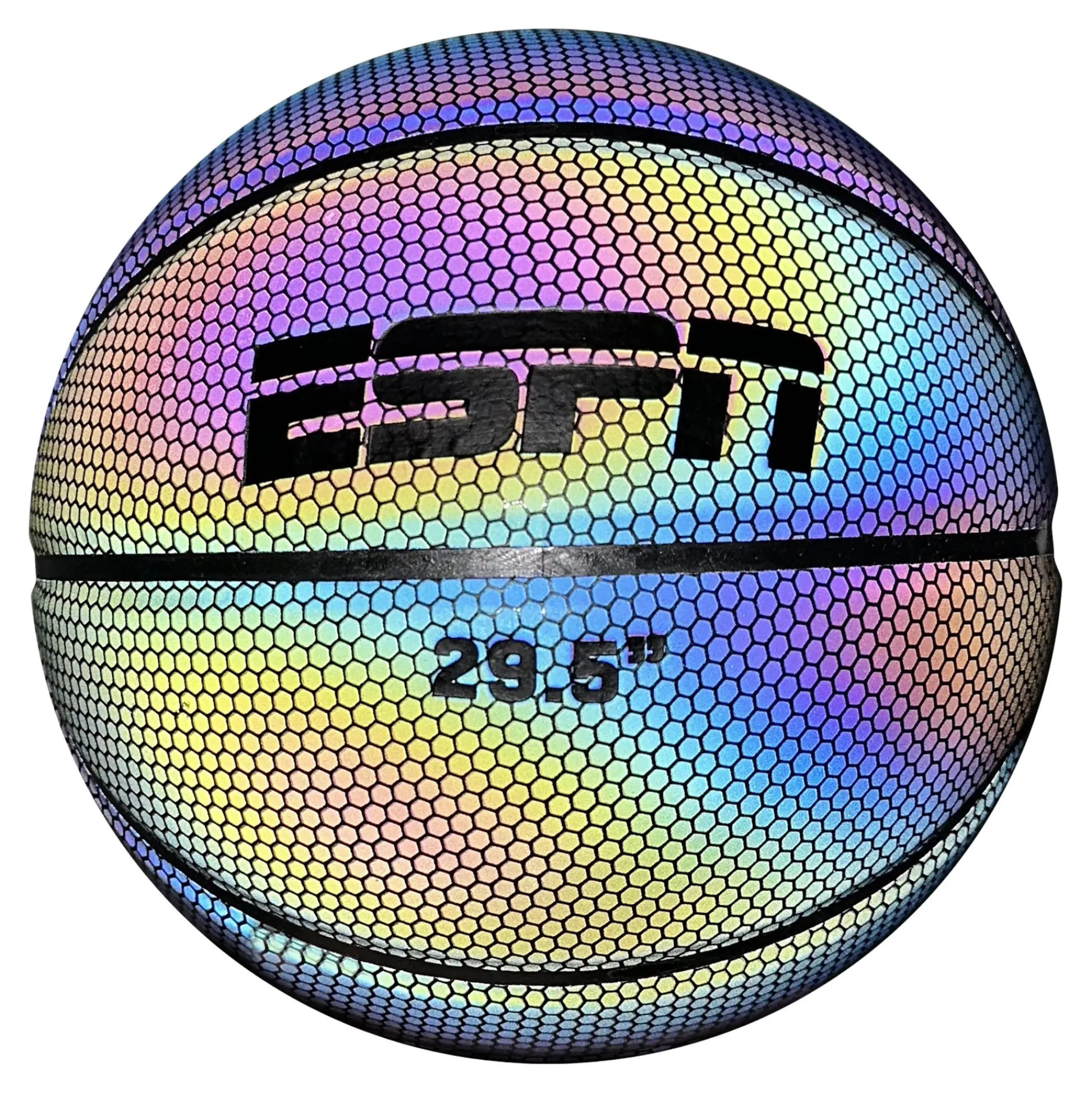 The Distribution Solutions ESPN Holo - Basketball 29.5" - Distinctive Black Holographic Design* Toy Sports