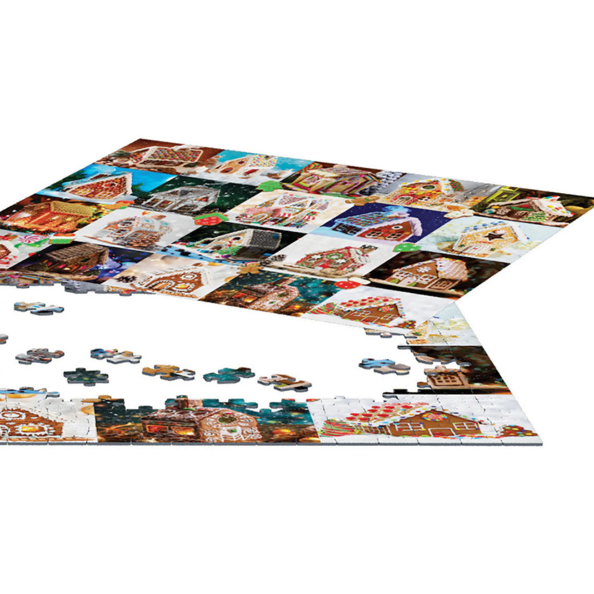Flat River Group Eurographics Candy Christmas Gingerbread House Puzzle - 550 pc* Puzzles