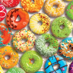 Flat River Group Eurographics Donut Rainbow Tin Jigsaw Puzzle - 550 Pieces* Puzzles