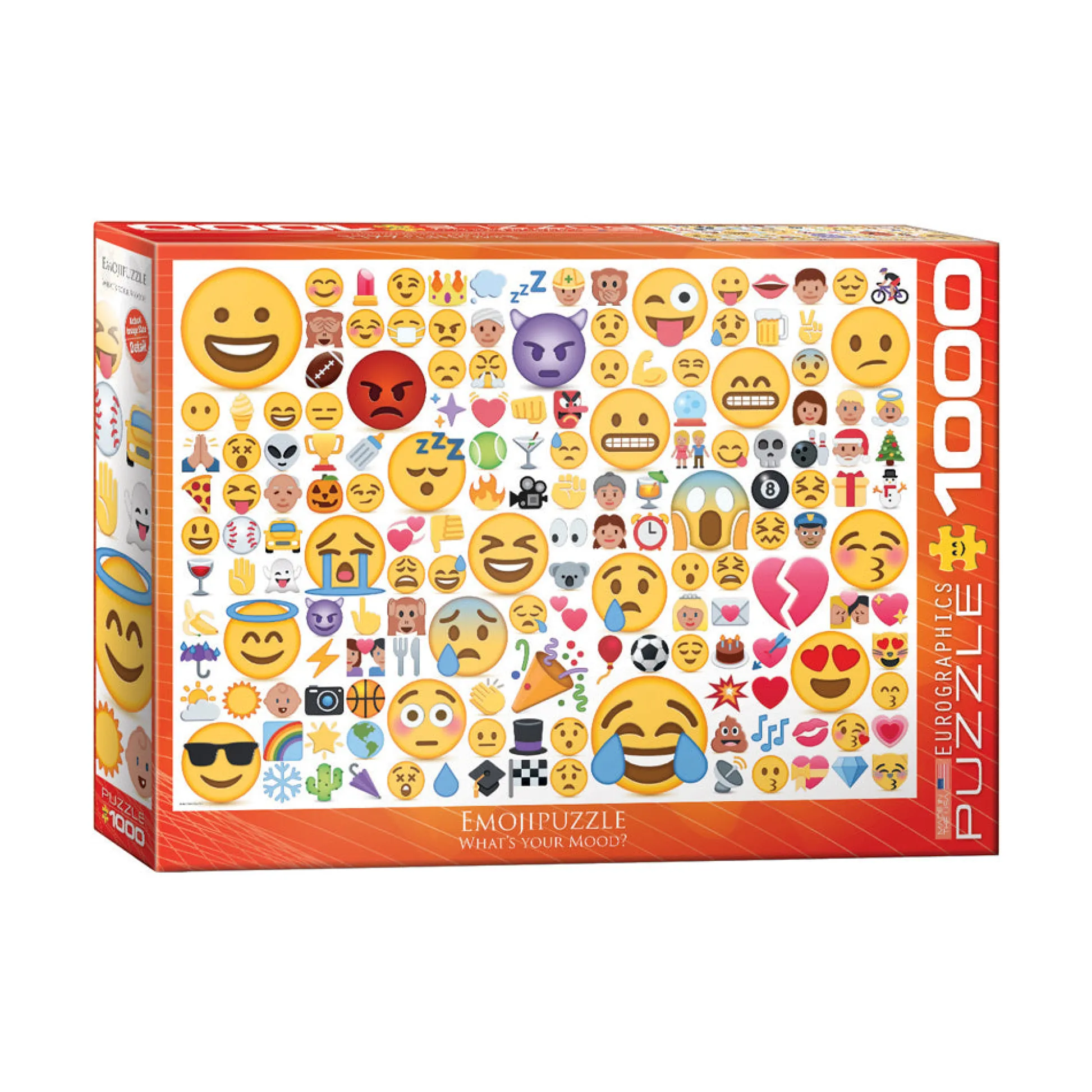 AreYouGame Eurographics Emojipuzzle - Explore Your Mood Jigsaw Puzzle - 1000 pc* Puzzles