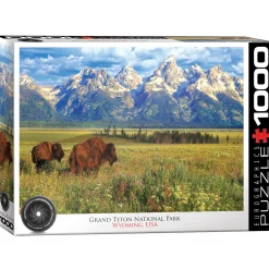 Flat River Group Eurographics Grand Teton National Park Scenic Jigsaw Puzzle - 1000 pc* Puzzles