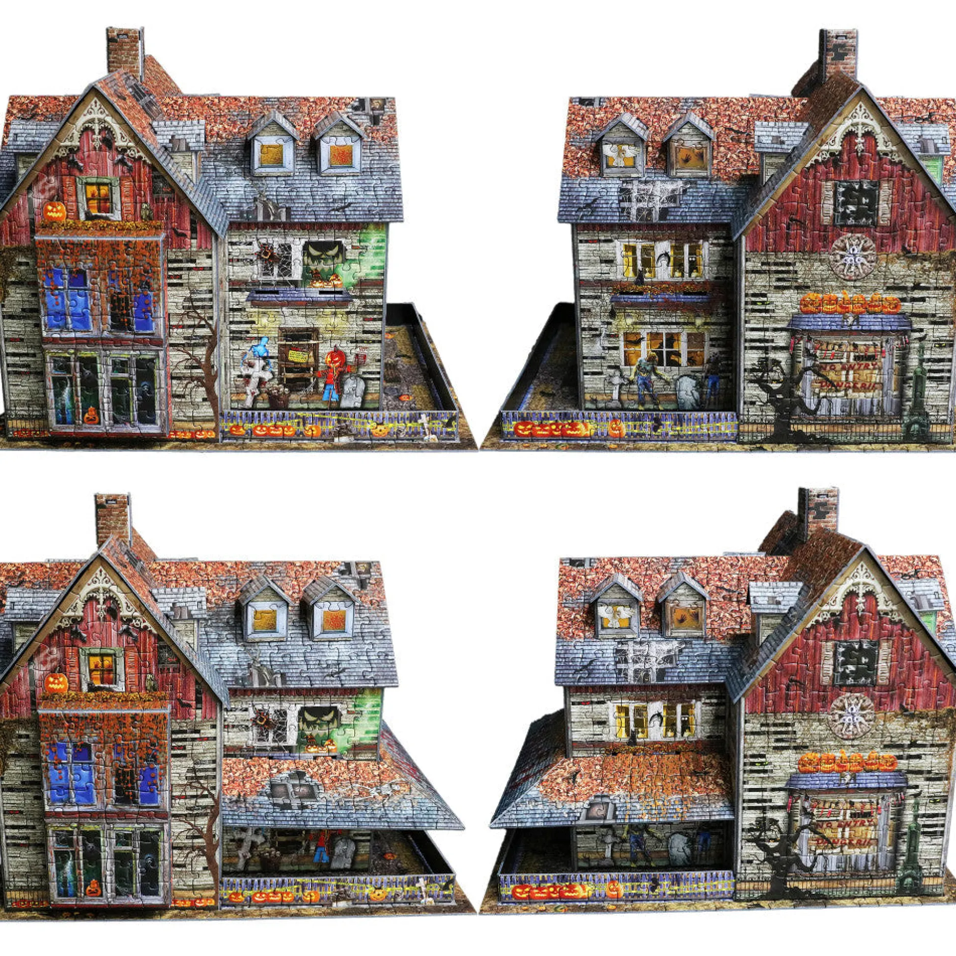 Flat River Group Eurographics Haunted House 3D Puzzle - 1100 pc* Puzzles