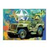 AreYouGame Eurographics Jeep Army Truck Shaped Tin Jigsaw Puzzle - 550 pc* Puzzles