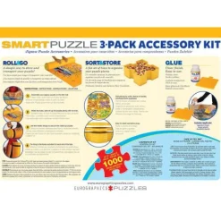 Calendar Holdings, LLC Eurographics Smart Puzzle Trio Accessory Kit - Puzzle Enthusiast Essentials* Puzzles
