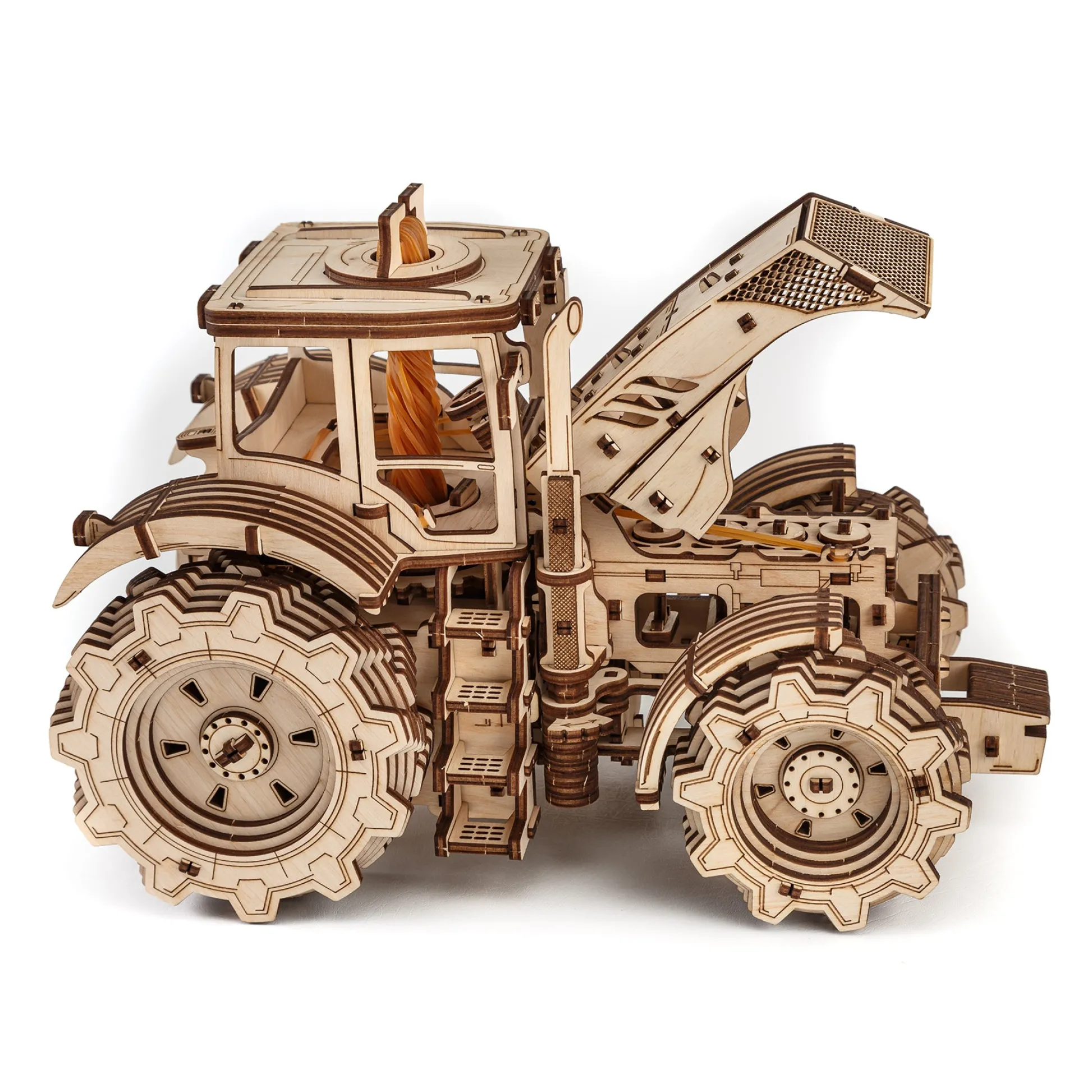 Educators Resource EWA Eco-Wood-Art Tractor - 3D Wooden STEM Puzzle Kit* Puzzles