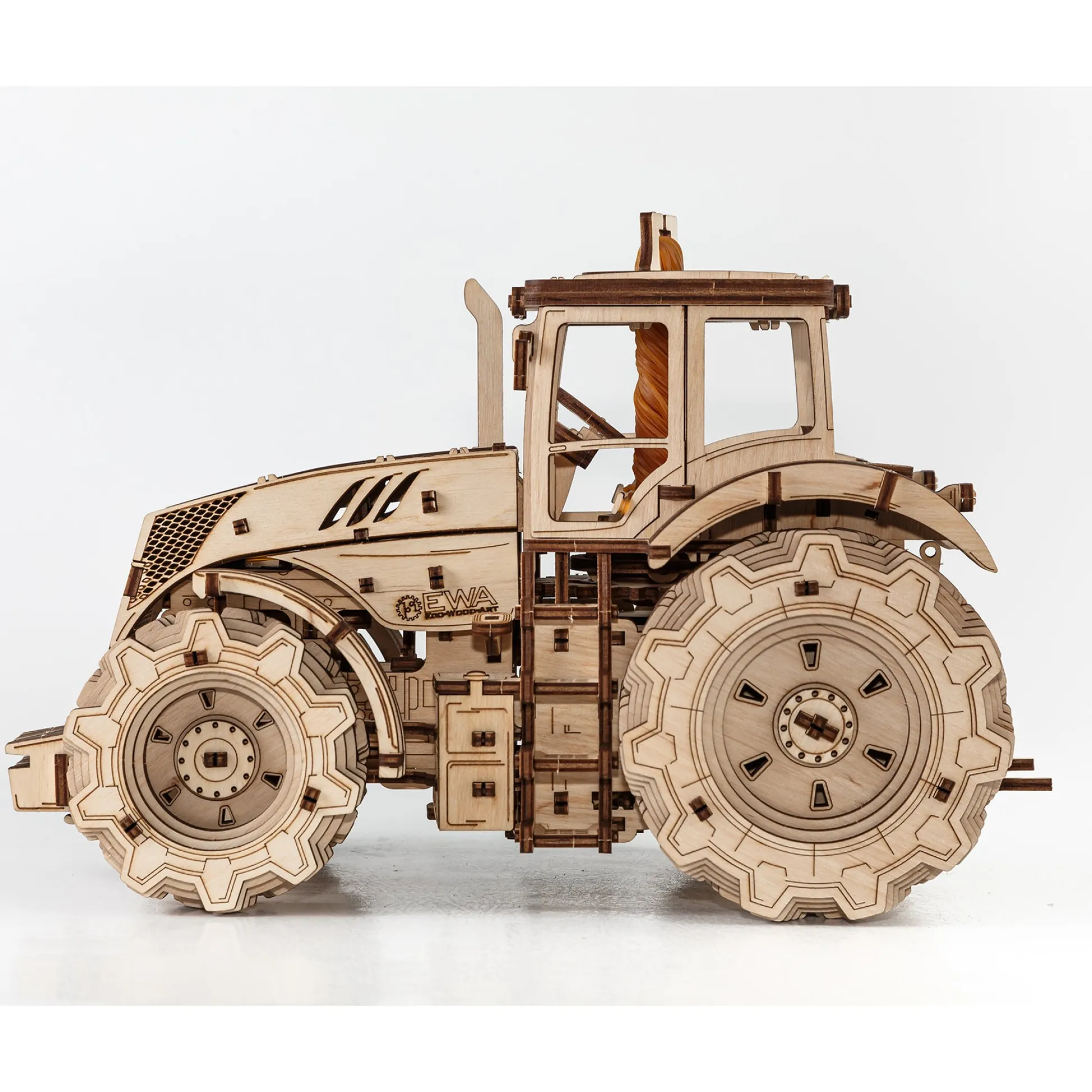Educators Resource EWA Eco-Wood-Art Tractor - 3D Wooden STEM Puzzle Kit* Puzzles