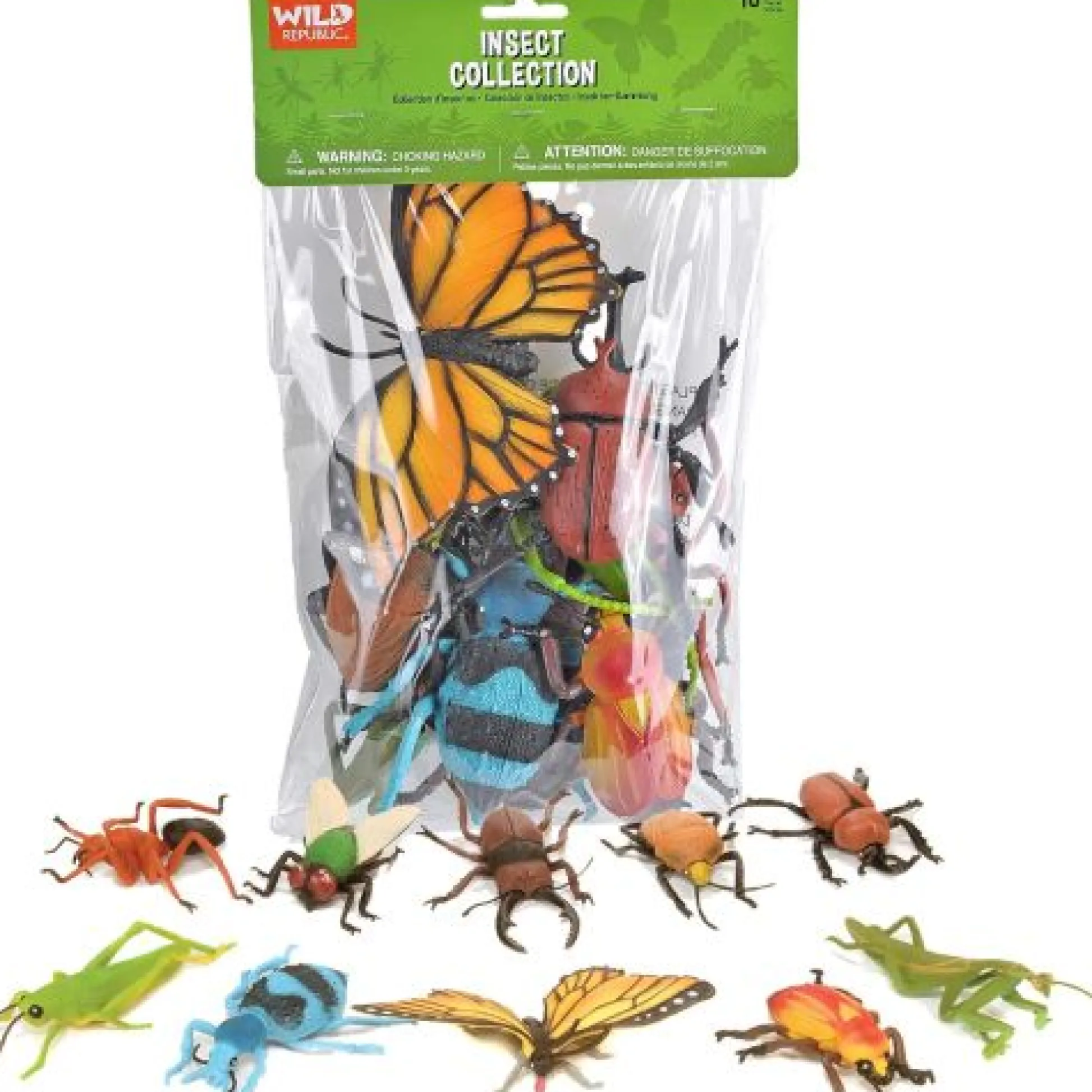 Calendar Holdings, LLC Explorer’s Delight 10-Piece Insect Adventure Set* Animal Figures|Dress Up