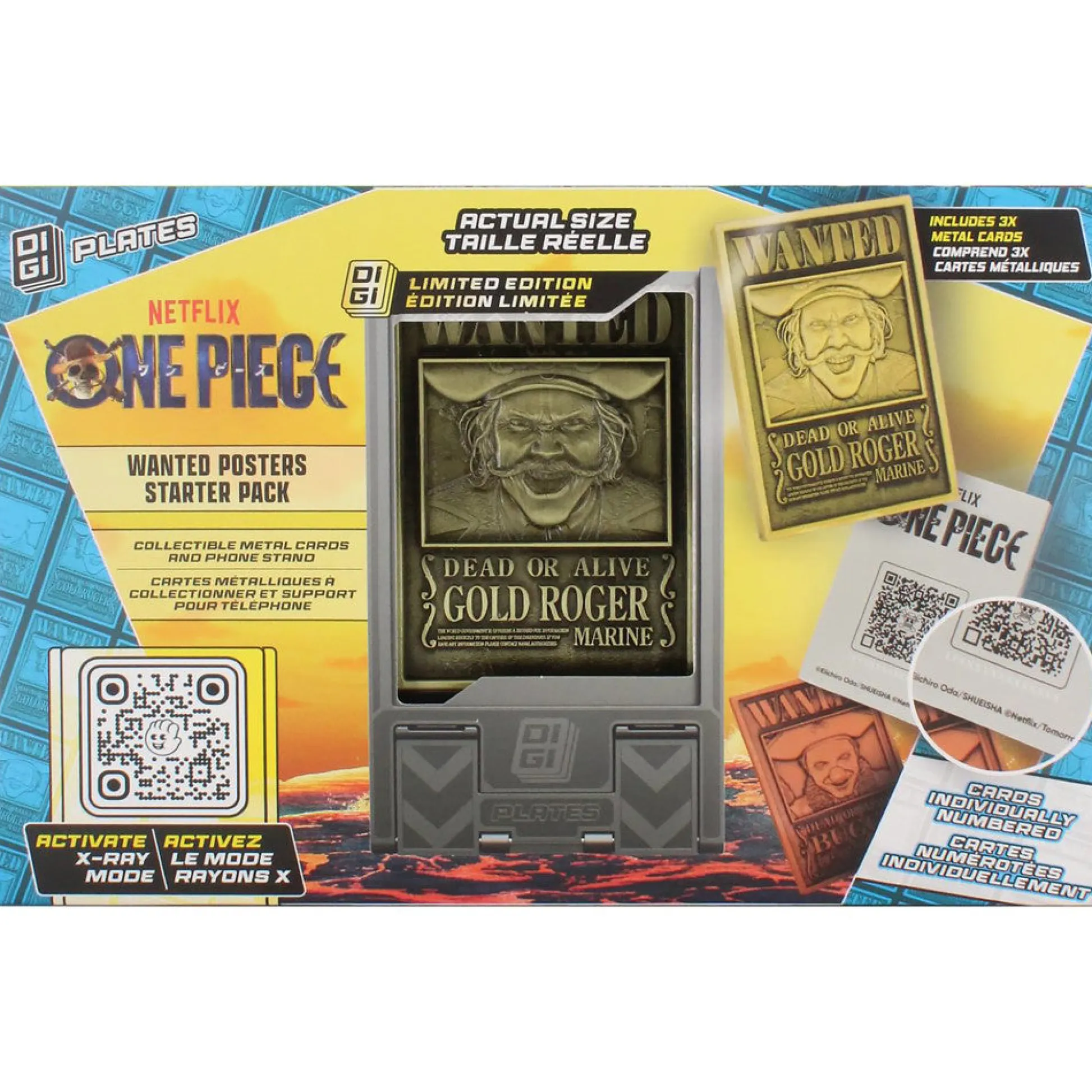 Flat River Group Exquisite Gaming One Piece Digiplate Collector's Pack with Iconic Pirate Etchings* Action Figures