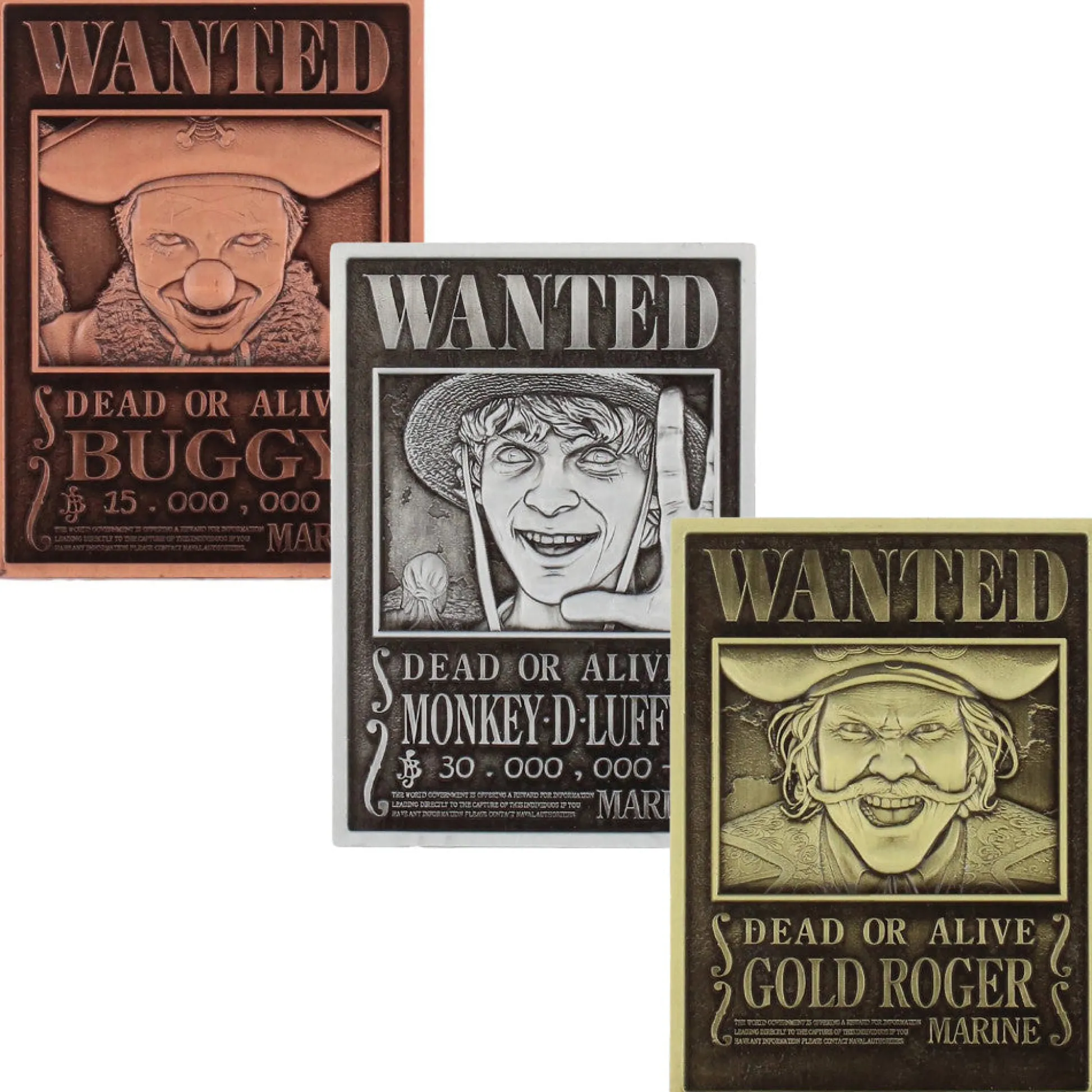 Flat River Group Exquisite Gaming One Piece Digiplate Collector's Pack with Iconic Pirate Etchings* Action Figures